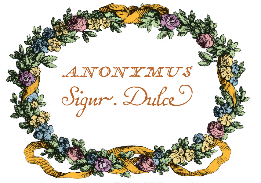 Signr. Dulce (Anonymus) - Sonata Es-Dur